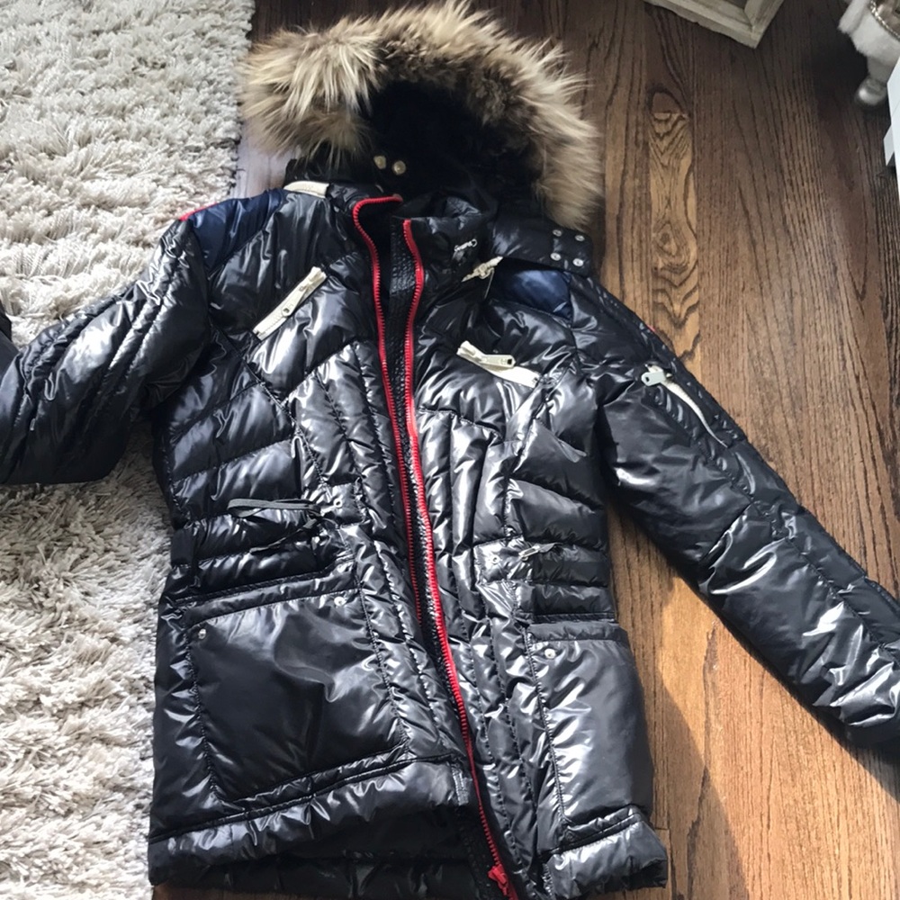 Limited edition Just Cavalli Jacket with real fur.